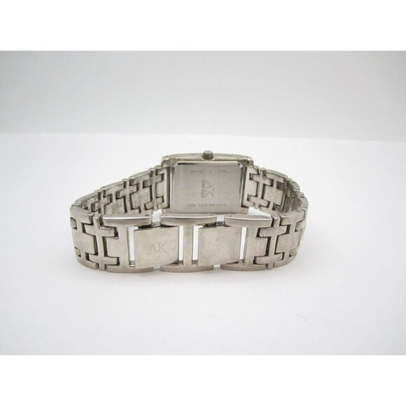 Women Anne Klein Quartz Analog 21mm Dial Tank Style Watch (G677) "New Battery" - Picture 5 of 9